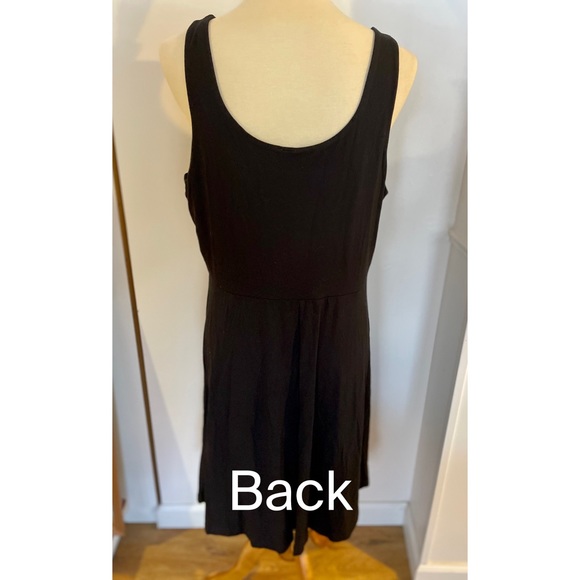 NWT Black Old Navy A-Line Midi Dress - XL - Picture 4 of 10